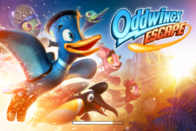 1 large Game Review Oddwings Escape