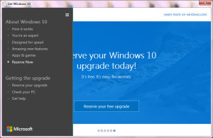 Windows 10 Free Upgrade Screen 2