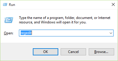 Opening Windows Registry Editor Screenshot 1