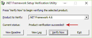 .net framework setup cleanup utility windows 10