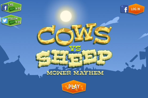 6 large Game Review Join forces with Alien Cows and Help them Mow in Cows vs Sheep