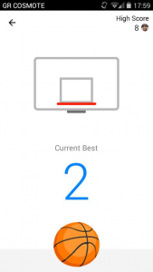 Play basketball with your friends Screenshot