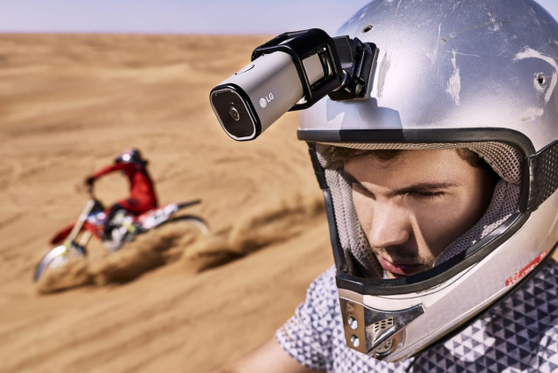 1 large LG Presents LG Action Cam GoPros Competitor