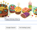 How does Google know it's your birthday Today and how does it celebrate it?