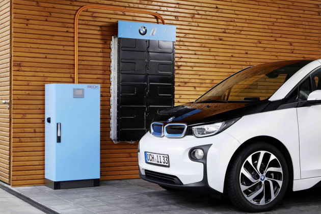1 large New Household Battery Presented by BMW