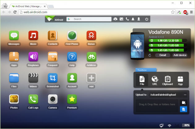 11 large How to Manage your Android Device from the Internet with AirDroid