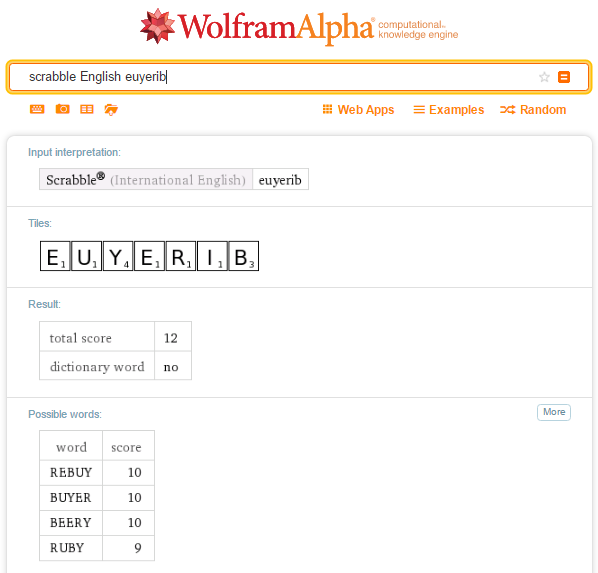 10 full 17 Unique Searches You Can Perform With Wolfram Alpha