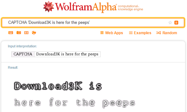 16 full 17 Unique Searches You Can Perform With Wolfram Alpha