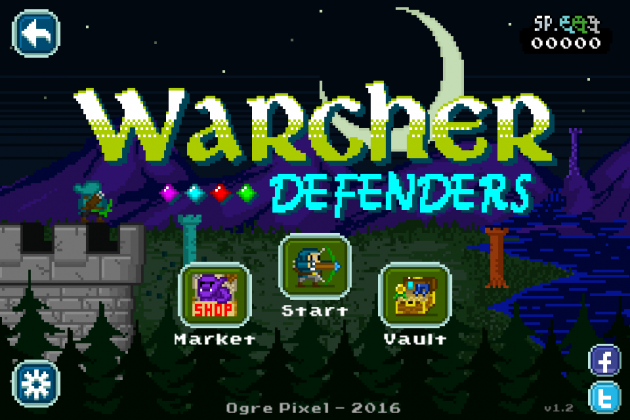 2 large Game Review Warcher Defenders goes free for Halooween by Ogre Pixel