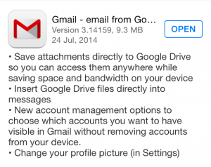 2 medium The latest Gmail update for iOS comes with better Google Drive integration