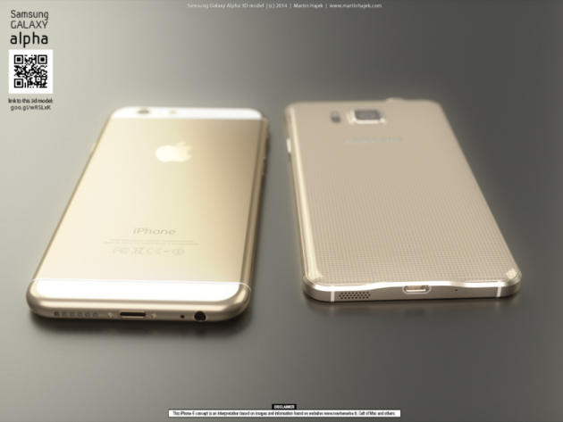 3 large Galaxy Alpha vs iPhone 6  Which Will Be the Phone to Buy in 2014