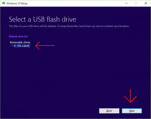 Windows 10 Bootable USB Flash Disk Screenshot 5