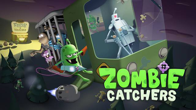 Zombie Catchers is the funniest zombie game app for iOS!