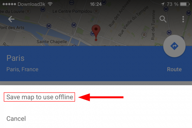 5 large How to use the Google Maps offline feature on iOS and Android 3 methods