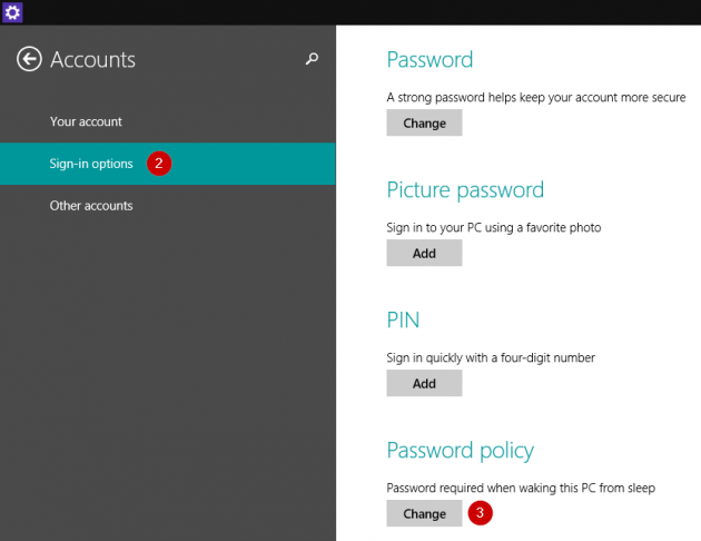 1 large How to Disable the Password Request when Waking Up from Sleep in Windows 8 or 10