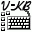 Bill Virtual Keyboard 05.0A 32x32 pixels icon