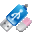 Format USB Or Flash Drive Software 7.0 32x32 pixels icon
