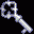 Silver Key 3.75 32x32 pixels icon