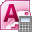 MS Access Add, Subtract, Multiply, Divide Fields Software 7.0 32x32 pixels icon