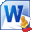 MS Word Change Color of Text Software 7.0 32x32 pixels icon