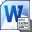 MS Word Employment Application Template Software 7.0 32x32 pixels icon
