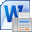 MS Word Fax Cover Sheet Template Software 7.0 32x32 pixels icon