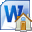 MS Word Rental Application Template Software 7.0 32x32 pixels icon