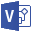 Microsoft Visio Professional 14.0.4760.1000 32x32 pixels icon