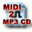Power MIDI to CD 2.9 32x32 pixels icon