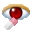 Remove Red Eye From Multiple Image Files Software 7.0 32x32 pixels icon