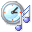 Round Clock 2005 3.0 32x32 pixels icon