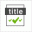 SharePoint Document Auto Title 1.3.823.2 32x32 pixels icon