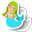 Sticker Activity Pages 2: Fantasy World 1.00.09 32x32 pixels icon