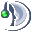 Teamspeak Client 32/64bit 3.0.6 32x32 pixels icon