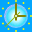 Underwater Clock Bubbles Screensaver 1.2 32x32 pixels icon