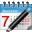 Weekly Calendar Schedule Software 7.0 32x32 pixels icon