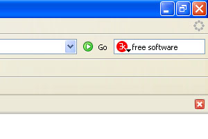 Plugin used to search for software downloads from within Firefox interface.