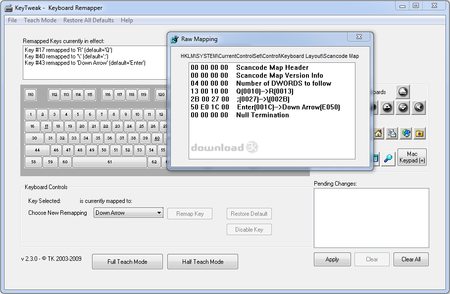 keytweak install keytweak install