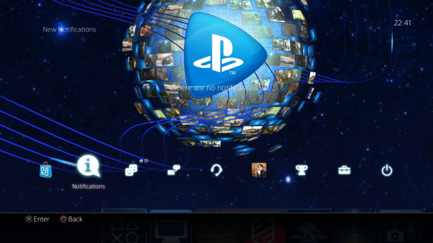 PlayStation Now PS4 Theme Screenshot 1 (credit: DualShockers)