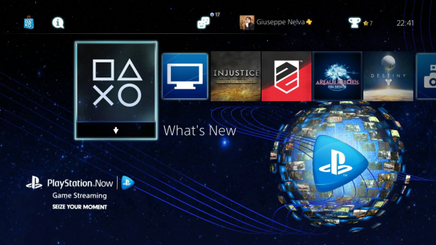 PlayStation Now PS4 Theme Screenshot 2 (credit: DualShockers)