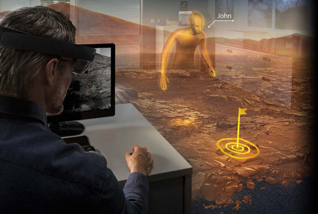 1 large Microsoft Introduces HoloLens Holographic Goggles Might Be The Best Device of 2015