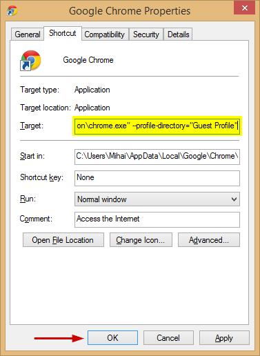 2 full How to start Chrome with different User Profiles as Guest or Incognito