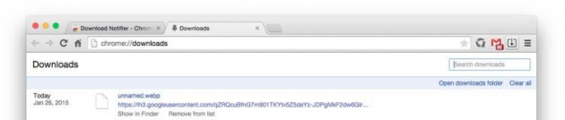 3 large Get an Improved Chrome Download Notification When File Downloads Finish