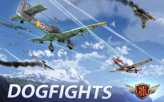 2 large Play Sky Gamblers Storm Raiders in WWII and Win Dogfights on Android