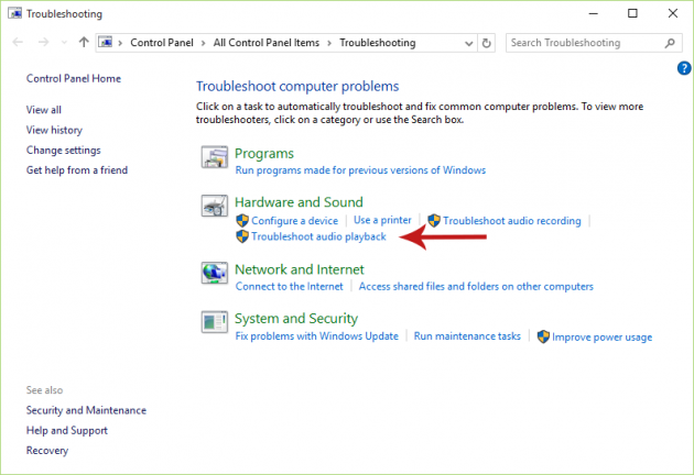 troubleshooting audio windows 10 troubleshooting audio windows 10