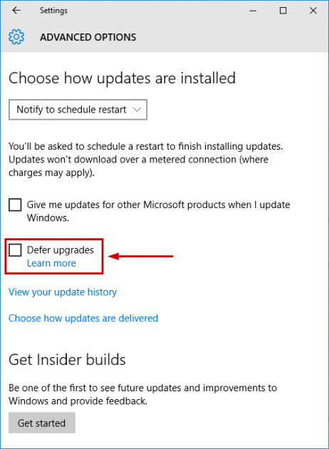 What is "Defer Updates" in Windows 10 and How to Enable it