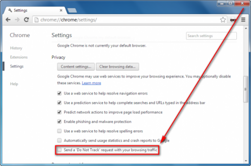 4 large Do Not Track Feature Explained and How to Enable It in Chrome IE Firefox and Opera