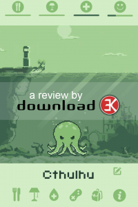 1 medium The Lovecraftian Cthulhu turns into a Cutelhu in Cthulhu Virtual Pet