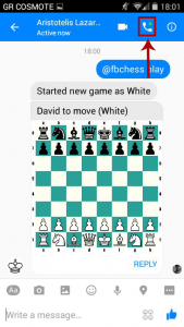 Make calls via Messenger Screenshot