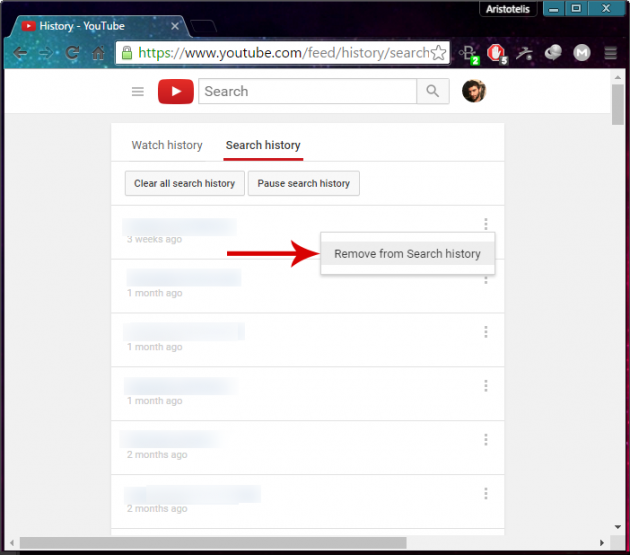 3 large How To Clear Your YouTube Search History